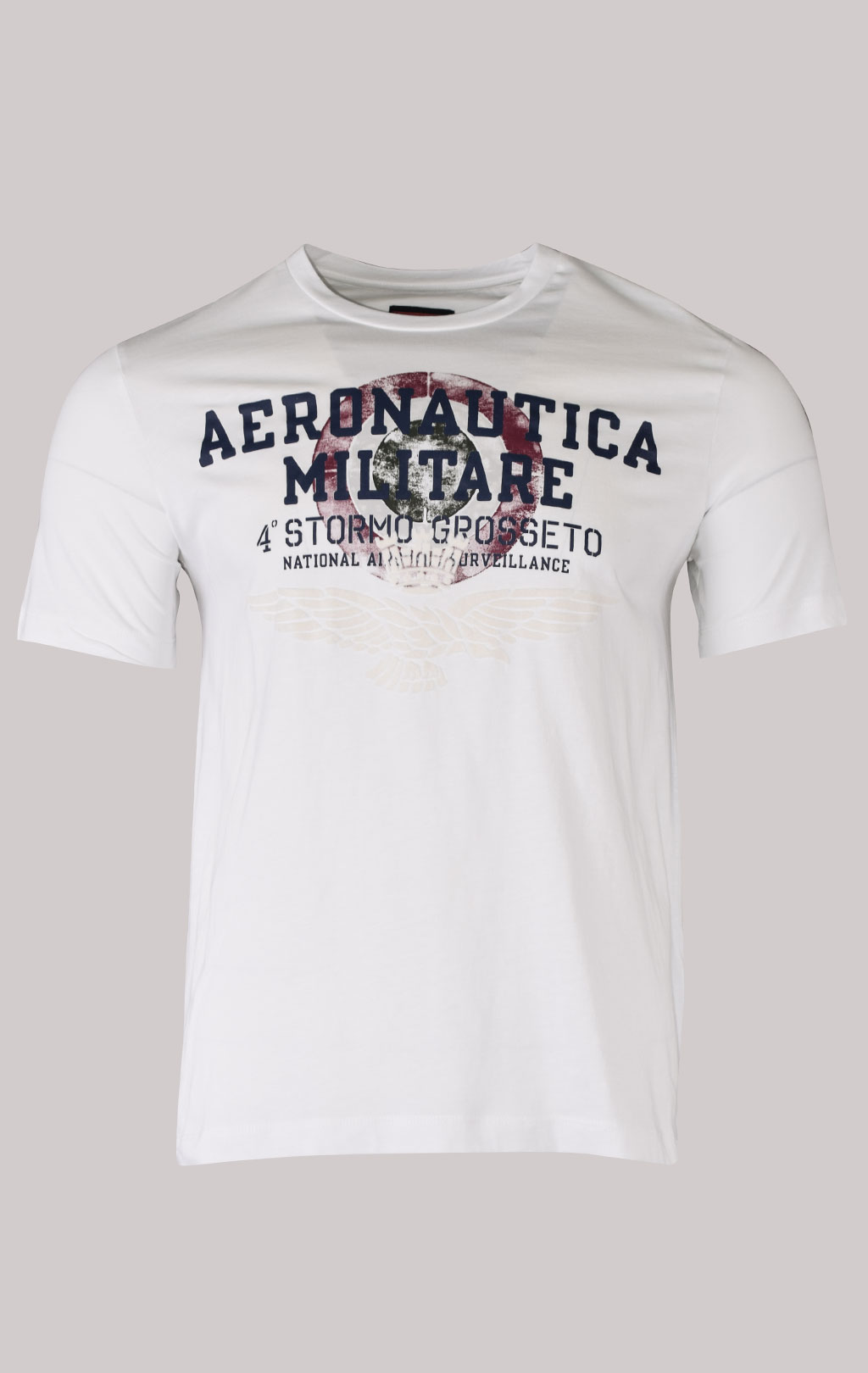 Футболка AERONAUTICA MILITARE SS 22/TR off white (TS 1940)