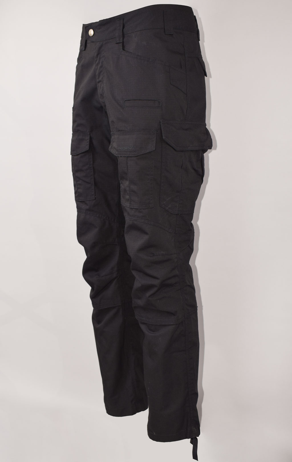 Брюки тактические Pentagon LYCOS big size хлопок35%/полиэстер65% Rip-Stop black 05043 