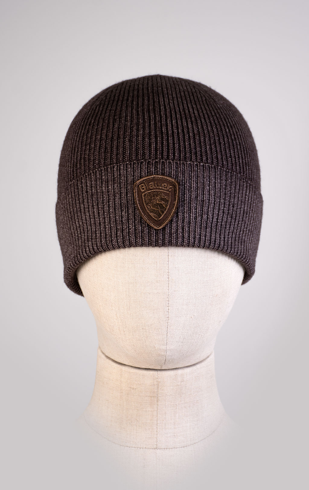 Шапка вязаная BLAUER OLIVER FW 25/26 chestnut (A05296) 