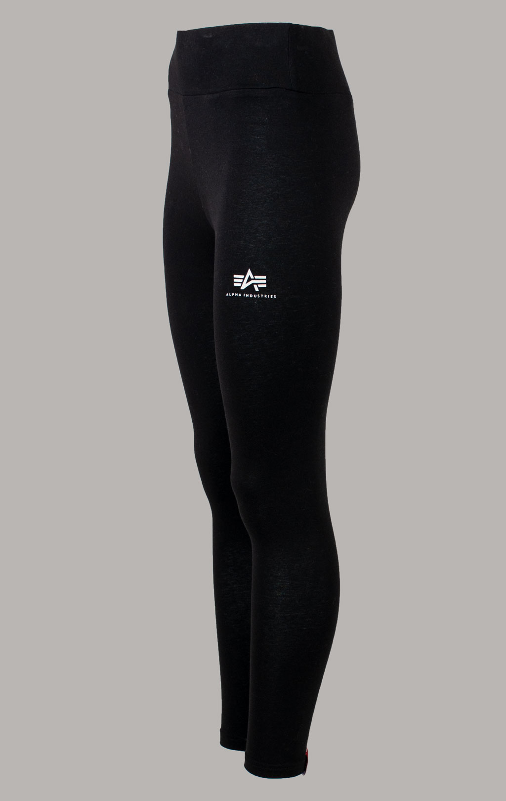 Женские леггинсы ALPHA INDUSTRIES BASIC LEGGINGS SMALL LOGO black 