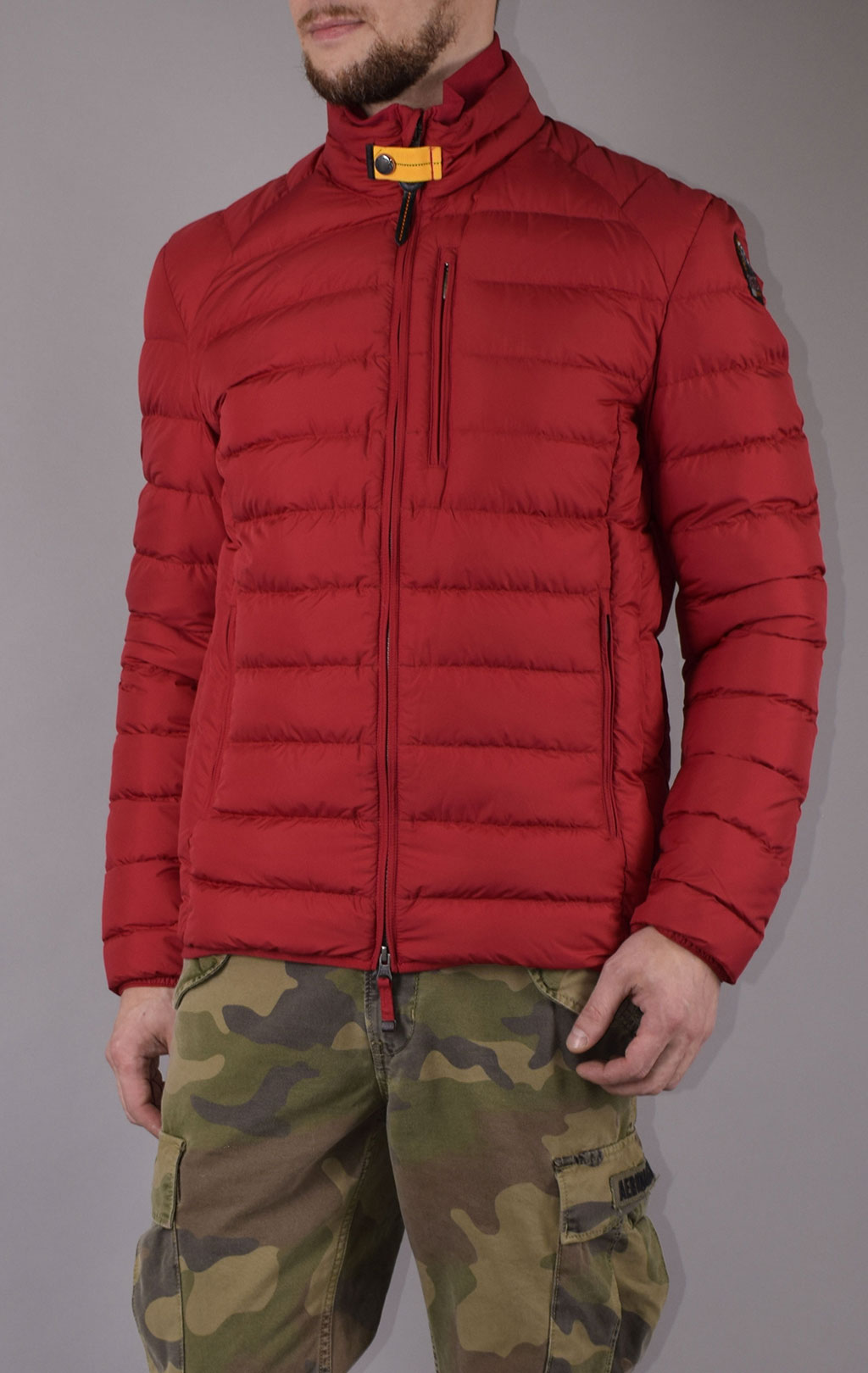 Куртка-пуховик лёгкая PARAJUMPERS UGO FW 19/20 scarlet 