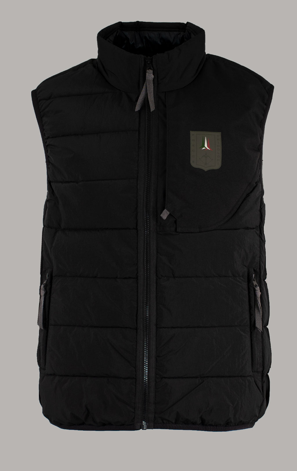 Жилет AERONAUTICA MILITARE FW 25/26/CN jet black (AB 3023) 