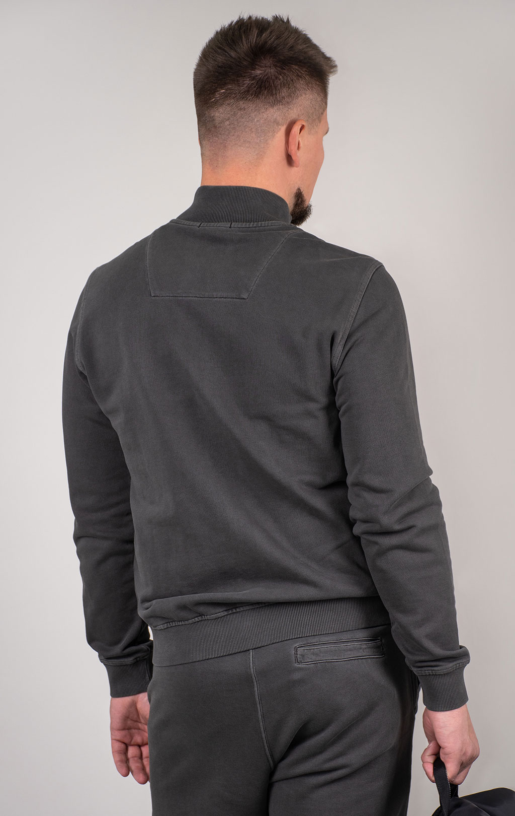 Олимпийка AERONAUTICA MILITARE FW 24/25/TR black washed (FE 1941)