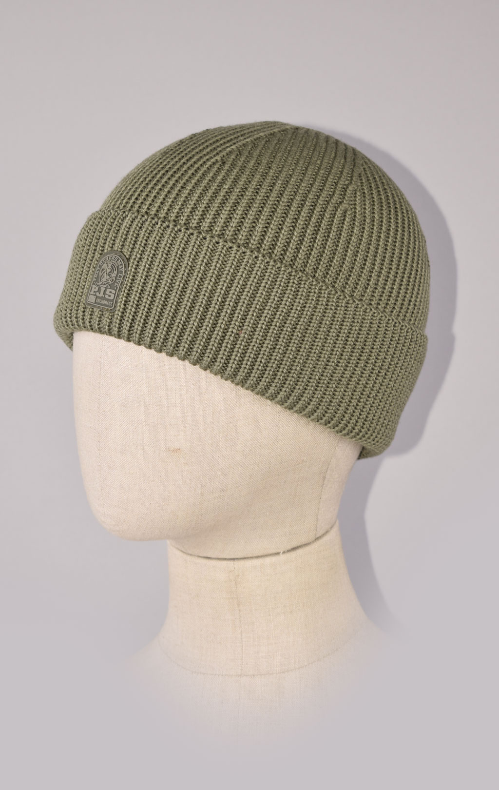 Шапка вязаная PARAJUMPERS PLAIN BEANIE FW 23/24 sage 