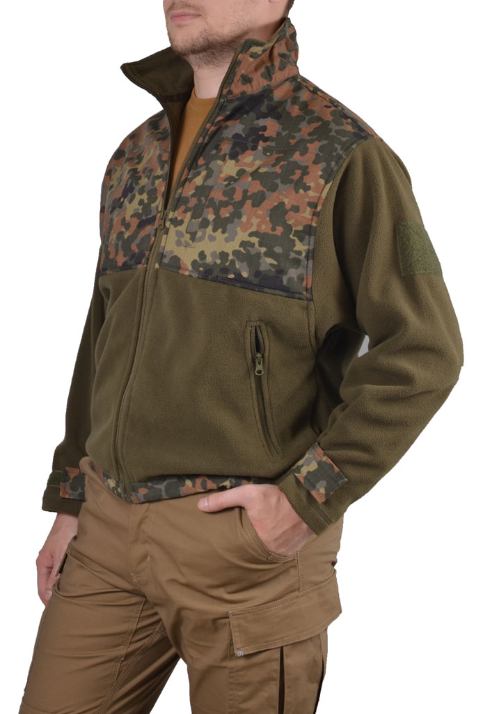 Свитер Mil-Tec флис flecktarn 