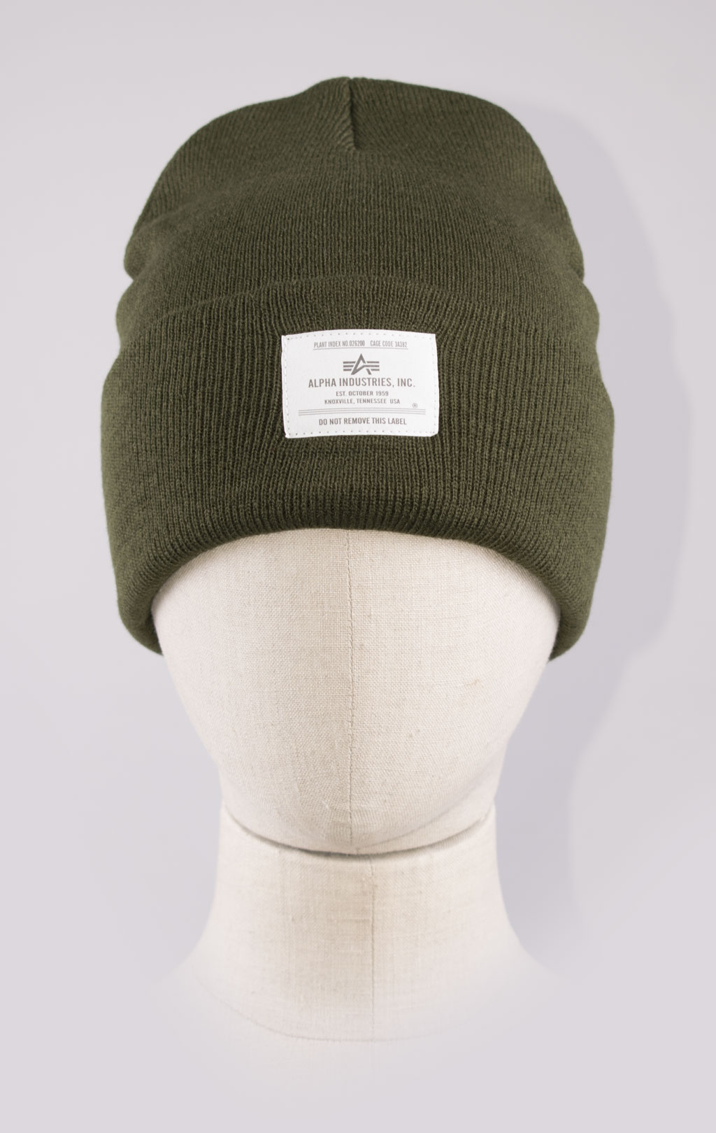 Шапка ALPHA INDUSTRIES ESSENTIAL BEANIE FW 23/24 olive 