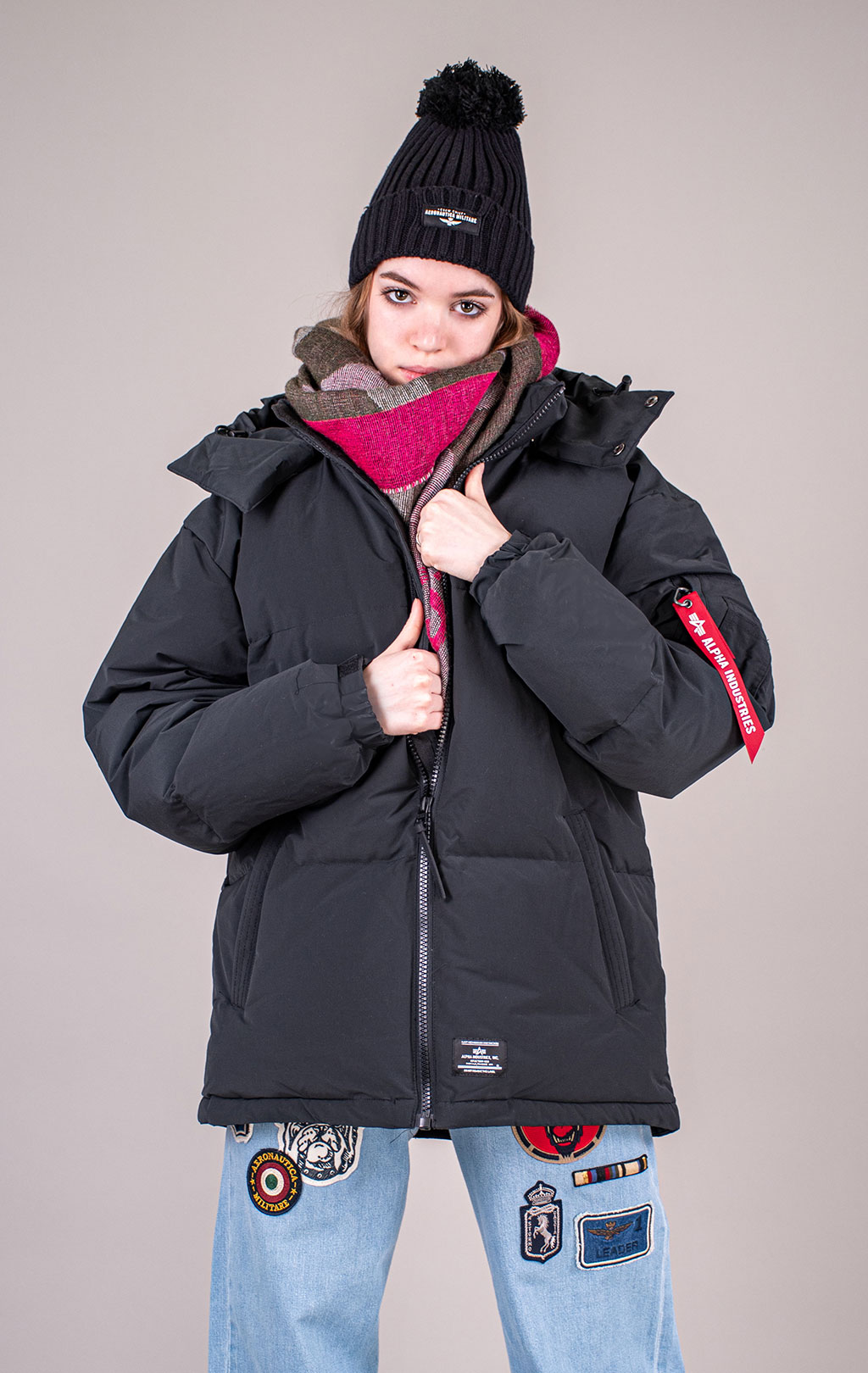 Куртка ALPHA INDUSTRIES PUFFER PARKA FW 25/26 black 