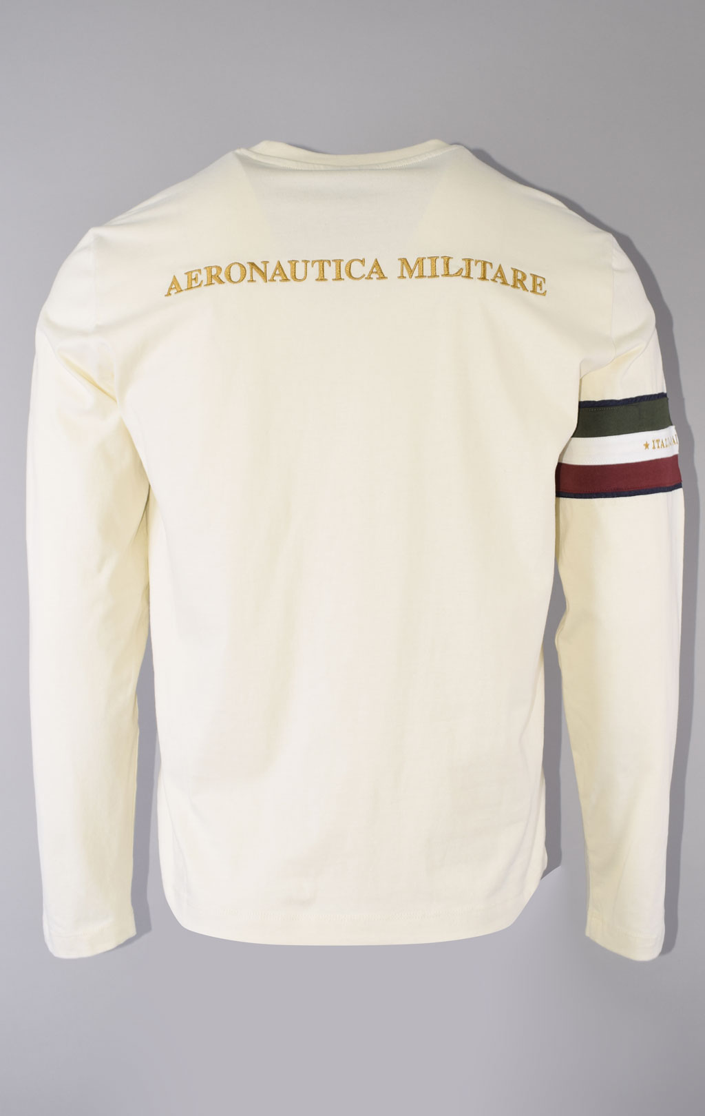 Лонгслив AERONAUTICA MILITARE FW 23/24/BD cream white (TS 2138) 