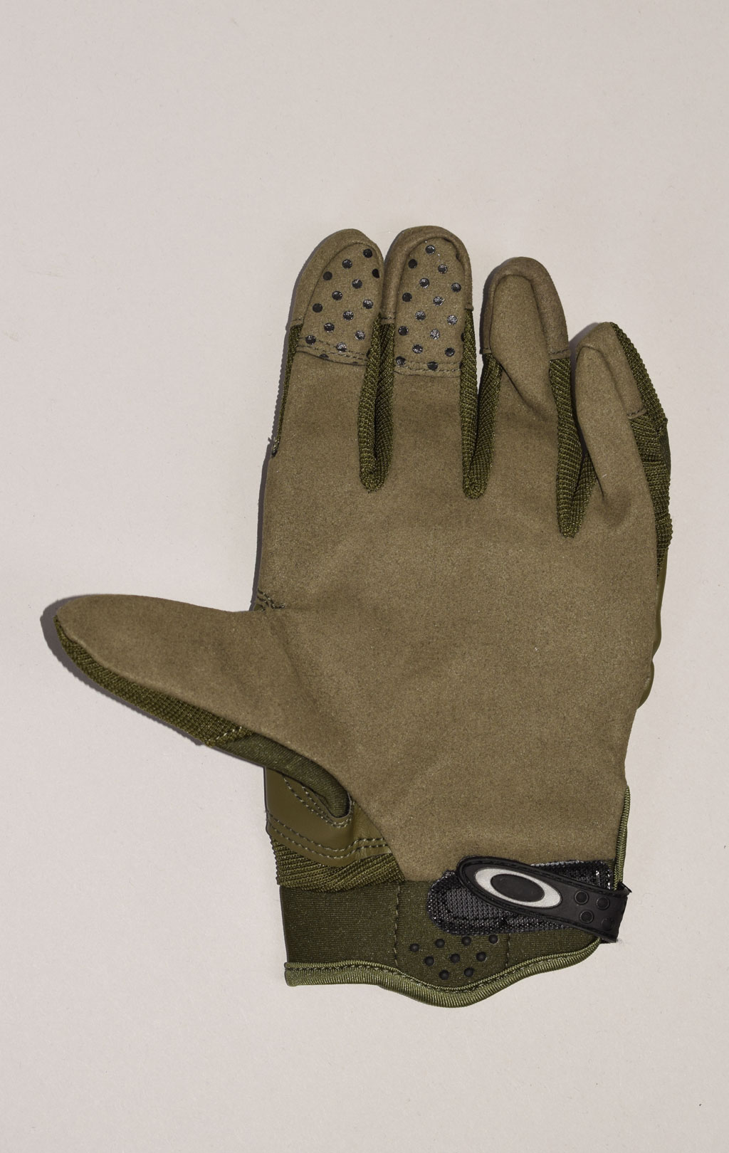 Перчатки тактические OK ASSAULT с пласт. защитой green 