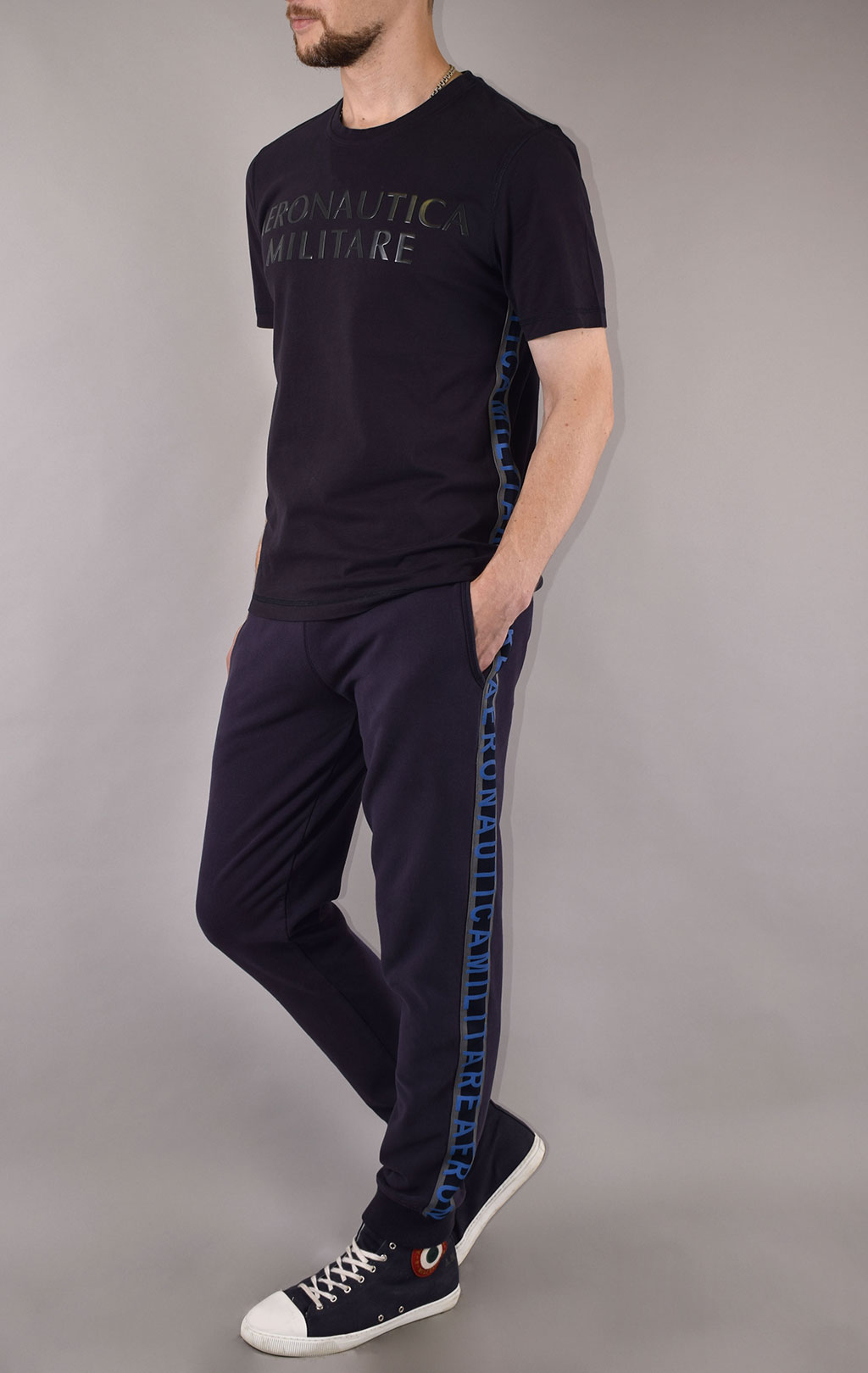 Футболка AERONAUTICA MILITARE FW 19/20 blue navy (TS 1643)