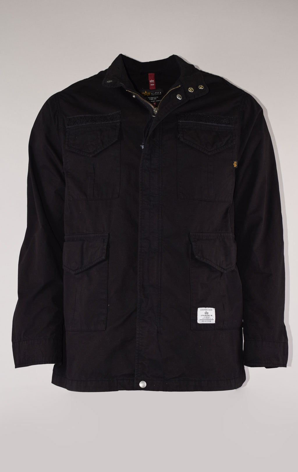 Ветровка ALPHA INDUSTRIES LIGHTWEIGHT FIELD COAT M-65 SS 22 m black 