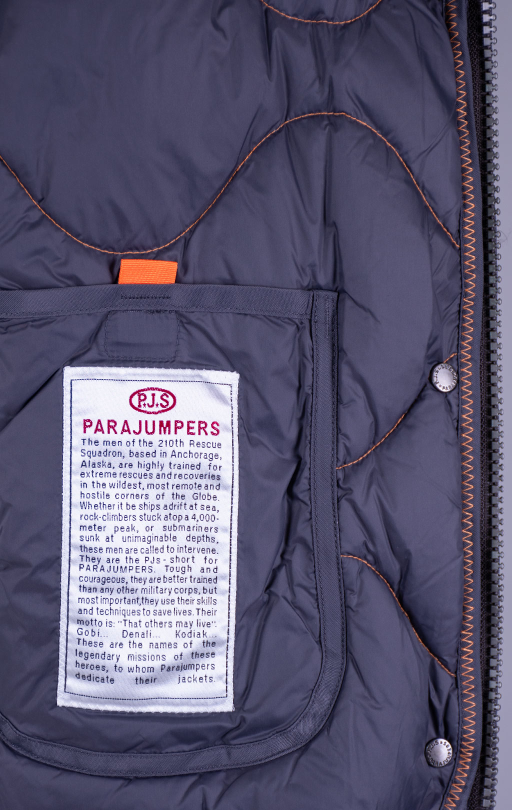Аляска-пуховик PARAJUMPERS GOBI FW 26/27 phantom 