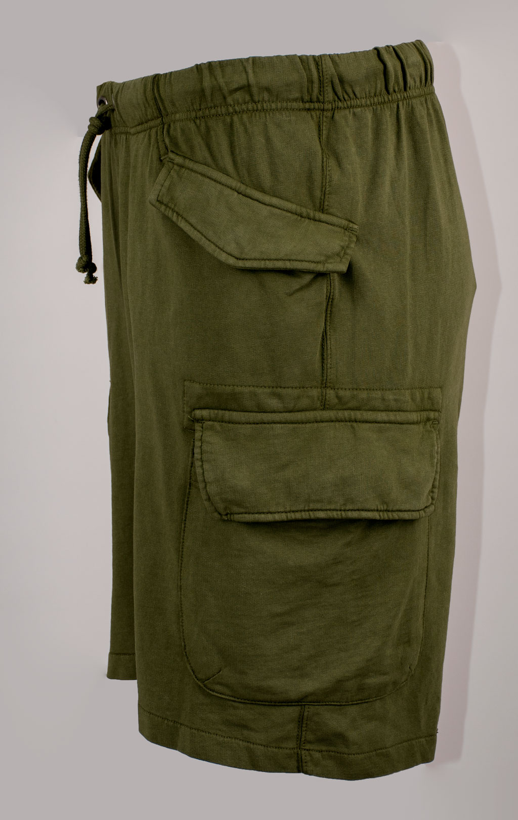 Шорты трикотажные ALPHA INDUSTRIES TERRY DYED SHORT SS 25 m olive 