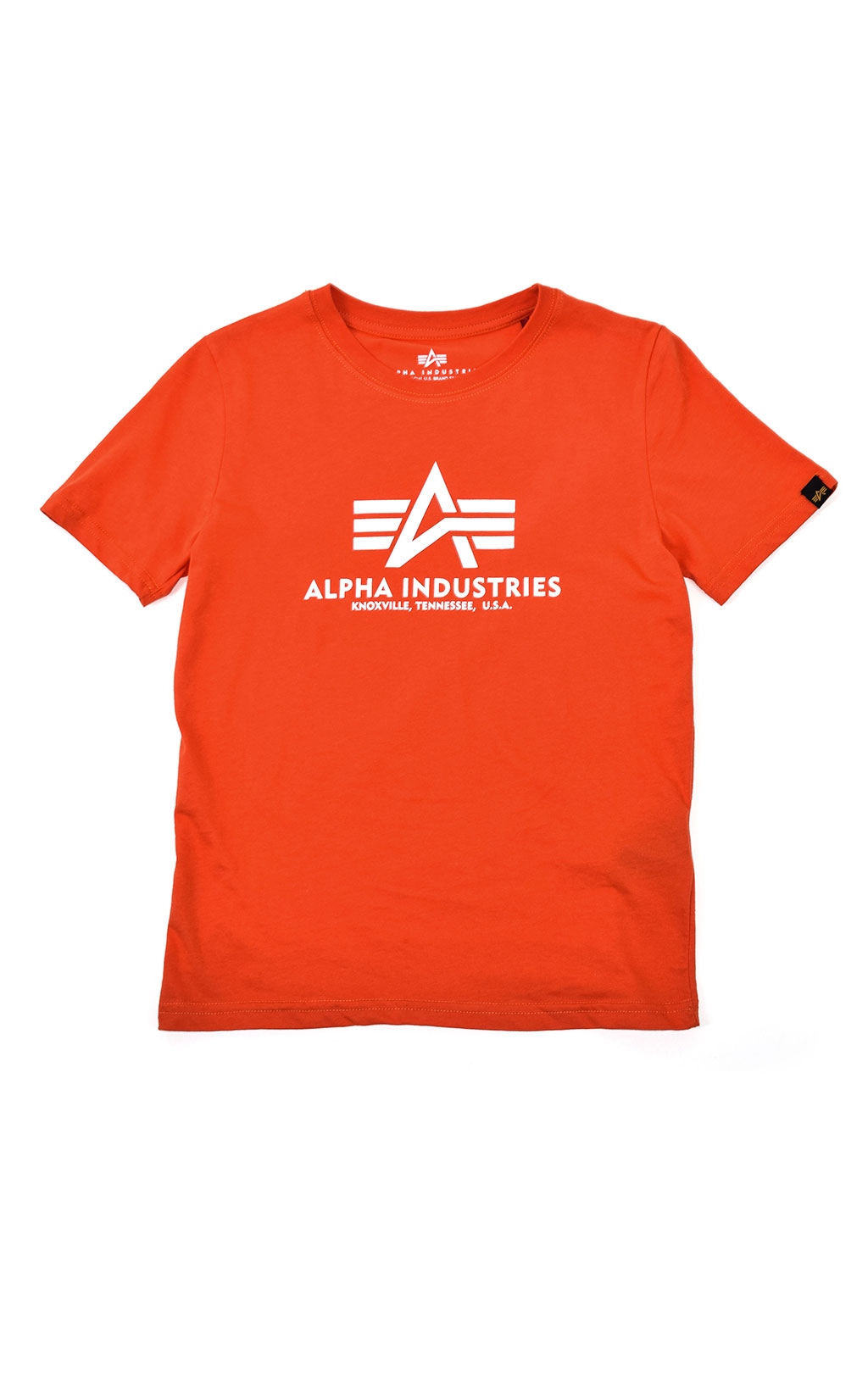 Детская футболка ALPHA INDUSTRIES BASIC T atomic red 