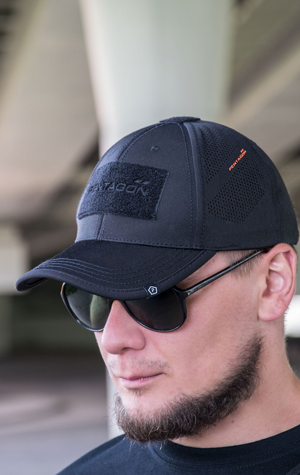 Бейсболка Pentagon AEOLUS полиэстер black 13039 