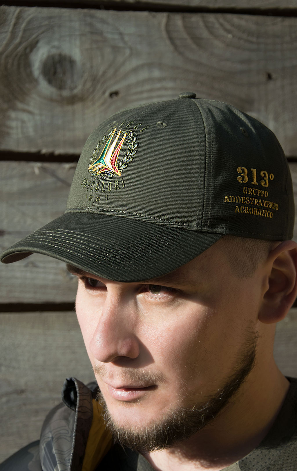 Бейсболка AERONAUTICA MILITARE FW 20/21/CN verde scuro (HA 1059) 