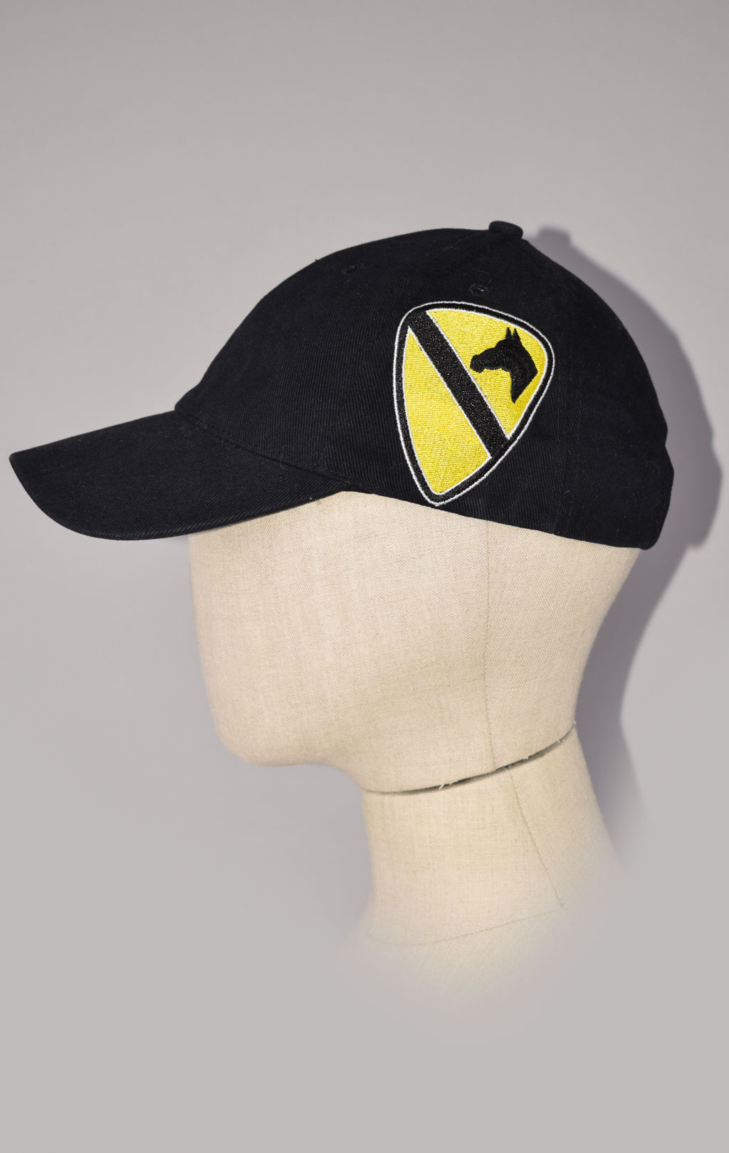 Бейсболка EC 1ST CAVALRY SIDE LOGO black (6143) 