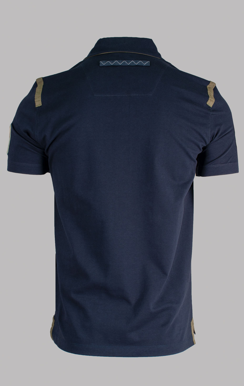 Футболка-поло AERONAUTICA MILITARE SS 25 m/TR blue navy (PO 1860) 