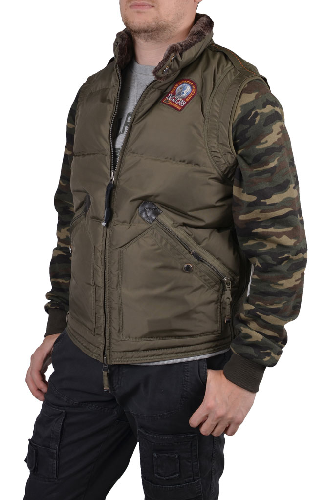 Жилет пуховой PARAJUMPERS KOBUK elmwood 