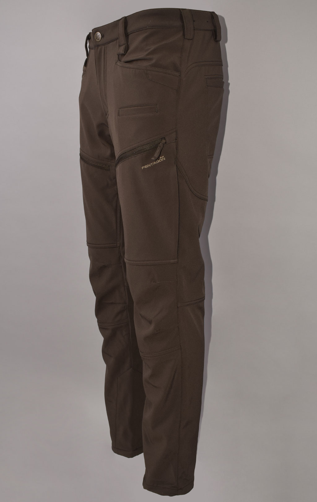 Брюки тактические Pentagon RENEGADE TAIGA soft shell terra brown 05046 