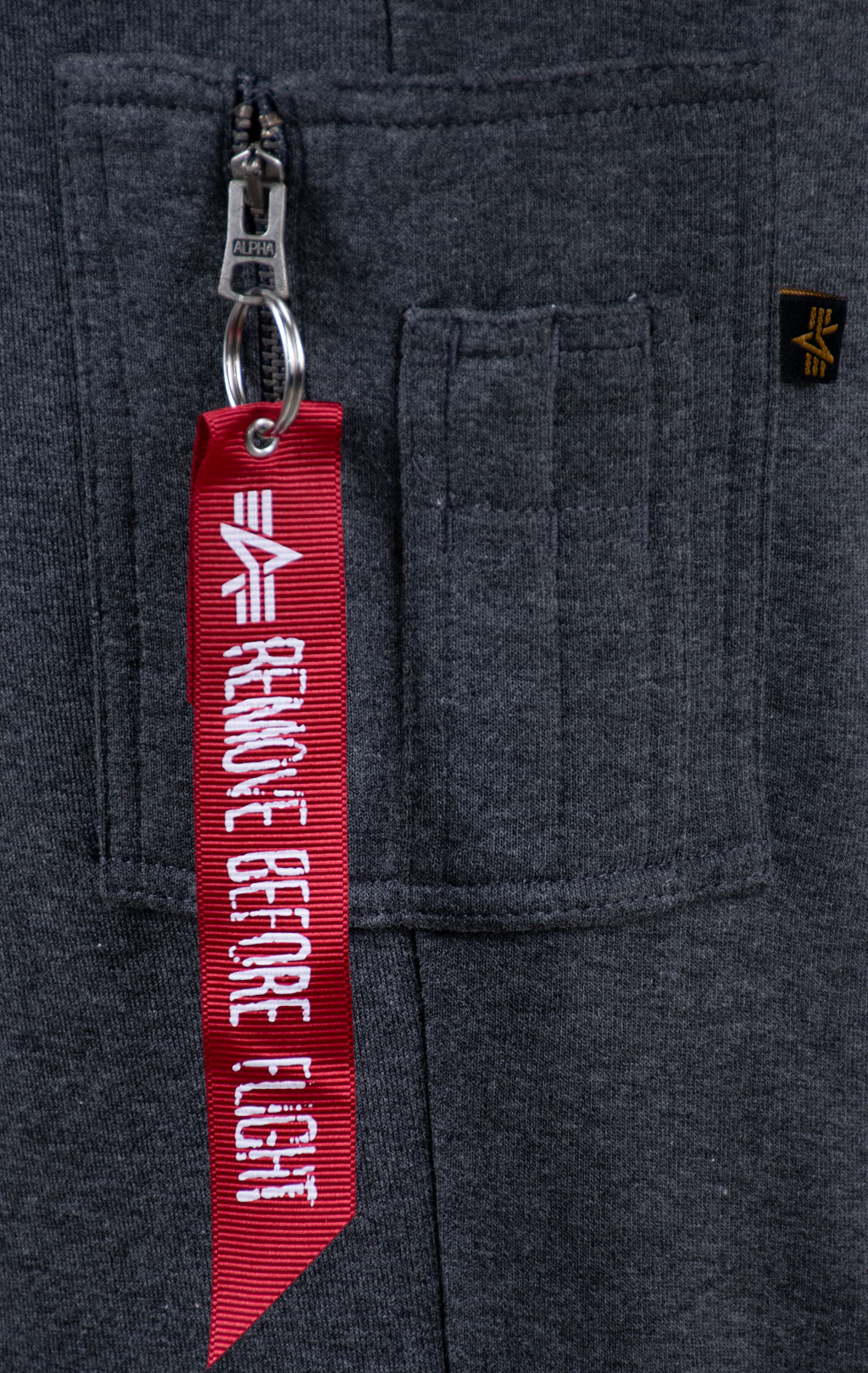 Брюки спортивные джоггеры ALPHA INDUSTRIES X-FIT SLIM CARGO charcoal heather 