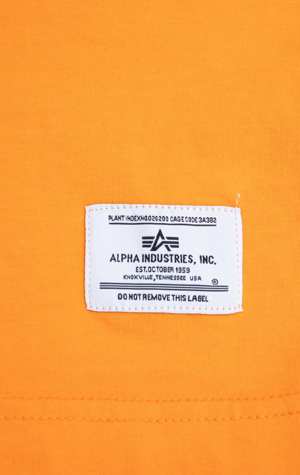 Футболка ALPHA INDUSTRIES ALPHA JEEP TEE SS 24 emergency orange 