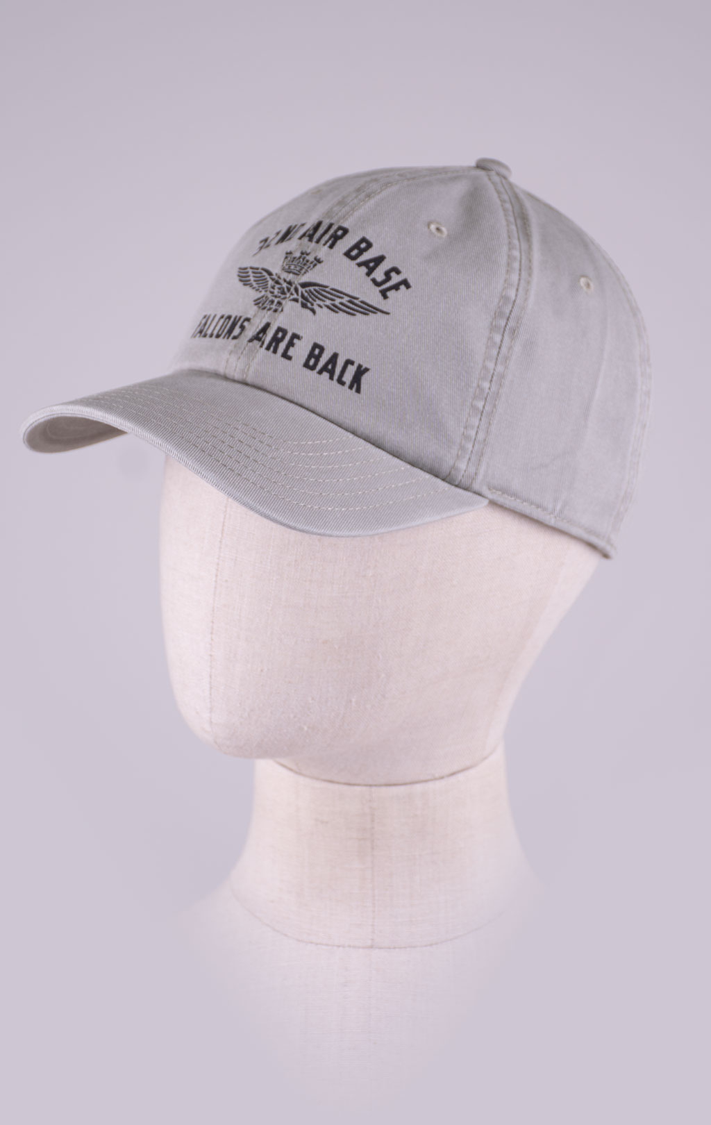 Бейсболка AERONAUTICA MILITARE SS 26/CN dried sage (HA 1252) 