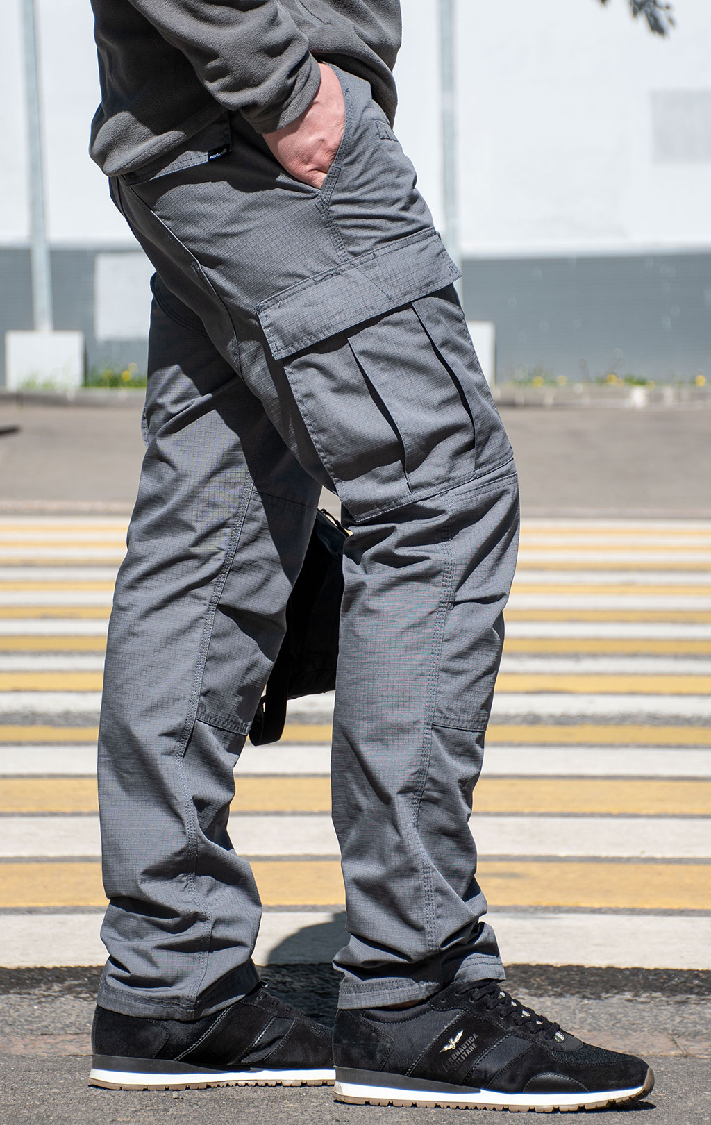 Брюки тактические Pentagon BDU 2.0 big size хлопок35%/полиэстер65% Rip-Stop grey wolf 05001 