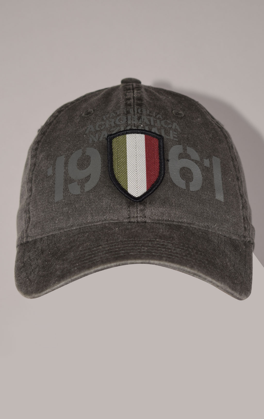 Бейсболка AERONAUTICA MILITARE FW 22/23/CN jet black (HA 1120)