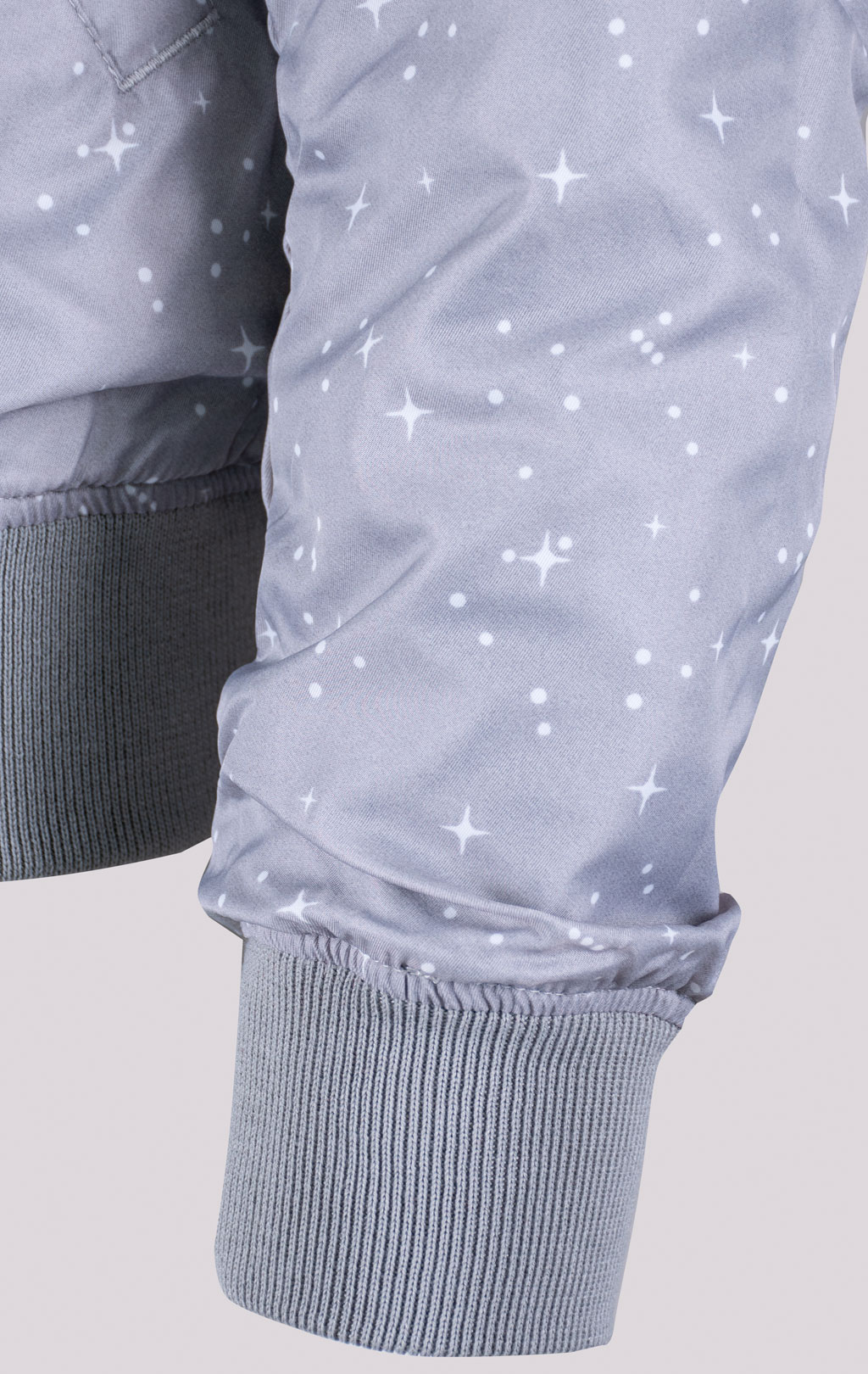 Ветровка-бомбер ALPHA INDUSTRIES MA-1 TT NASA REVERSIBLE II silver 