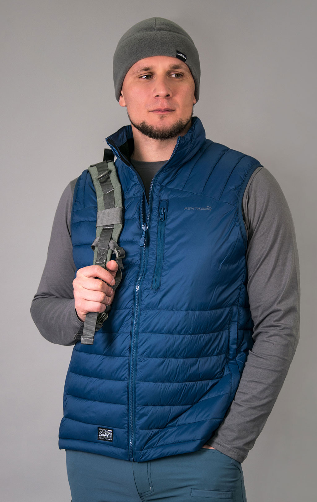 Жилет утеплённый Pentagon HOMER soft vest нейлон MJC® SYSTEM 05RF raf blue 04010 