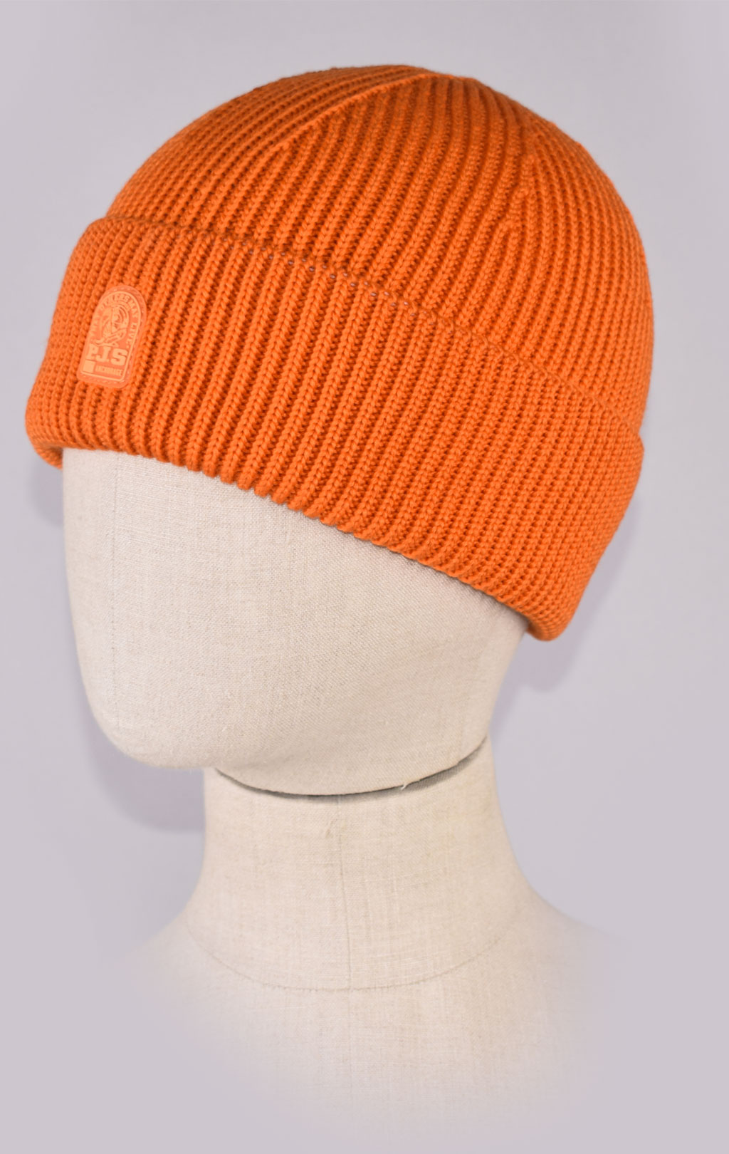 Шапка вязаная PARAJUMPERS PLAIN BEANIE FW 21/22 PJS orange 