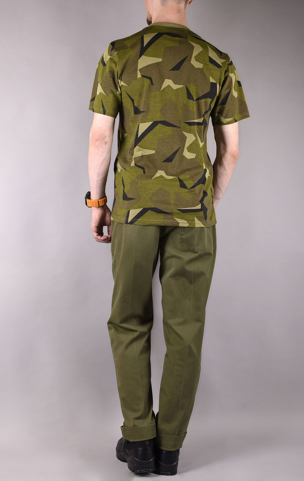 Футболка полевая shwedish camo 