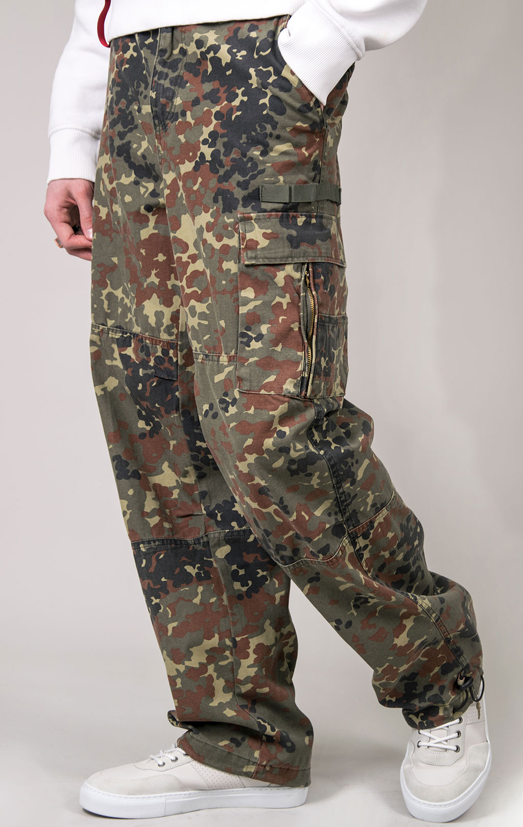 Брюки полевые KORPS flecktarn washed 