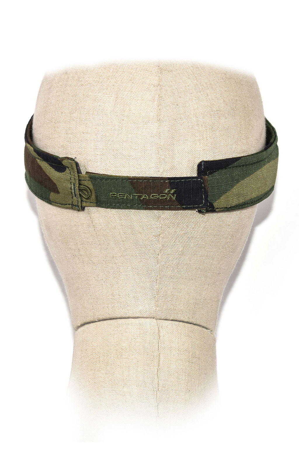 Повязка с козырьком Pentagon VISOR BB camo woodland 13044 