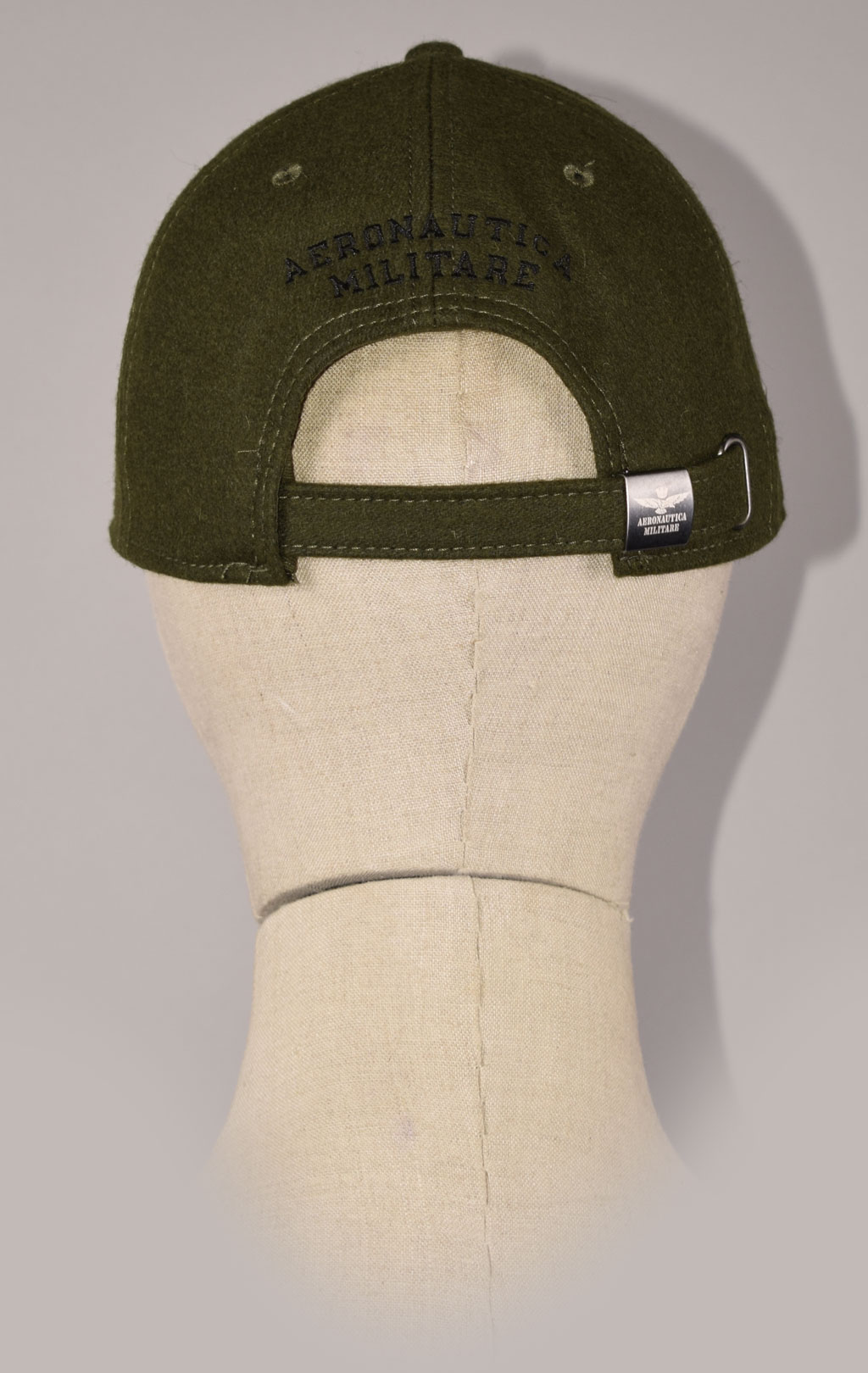 Бейсболка AERONAUTICA MILITARE шерсть FW 22/23/CN verde militare (HA 1085)