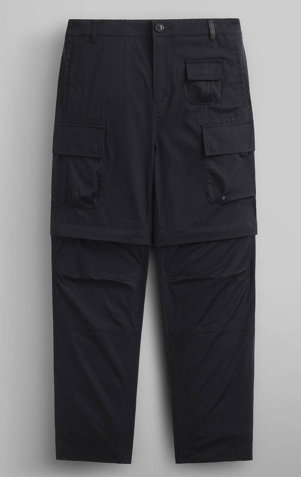 Брюки-карго ALPHA INDUSTRIES CONVERTIBLE CARGO PANT SS 24 m black 