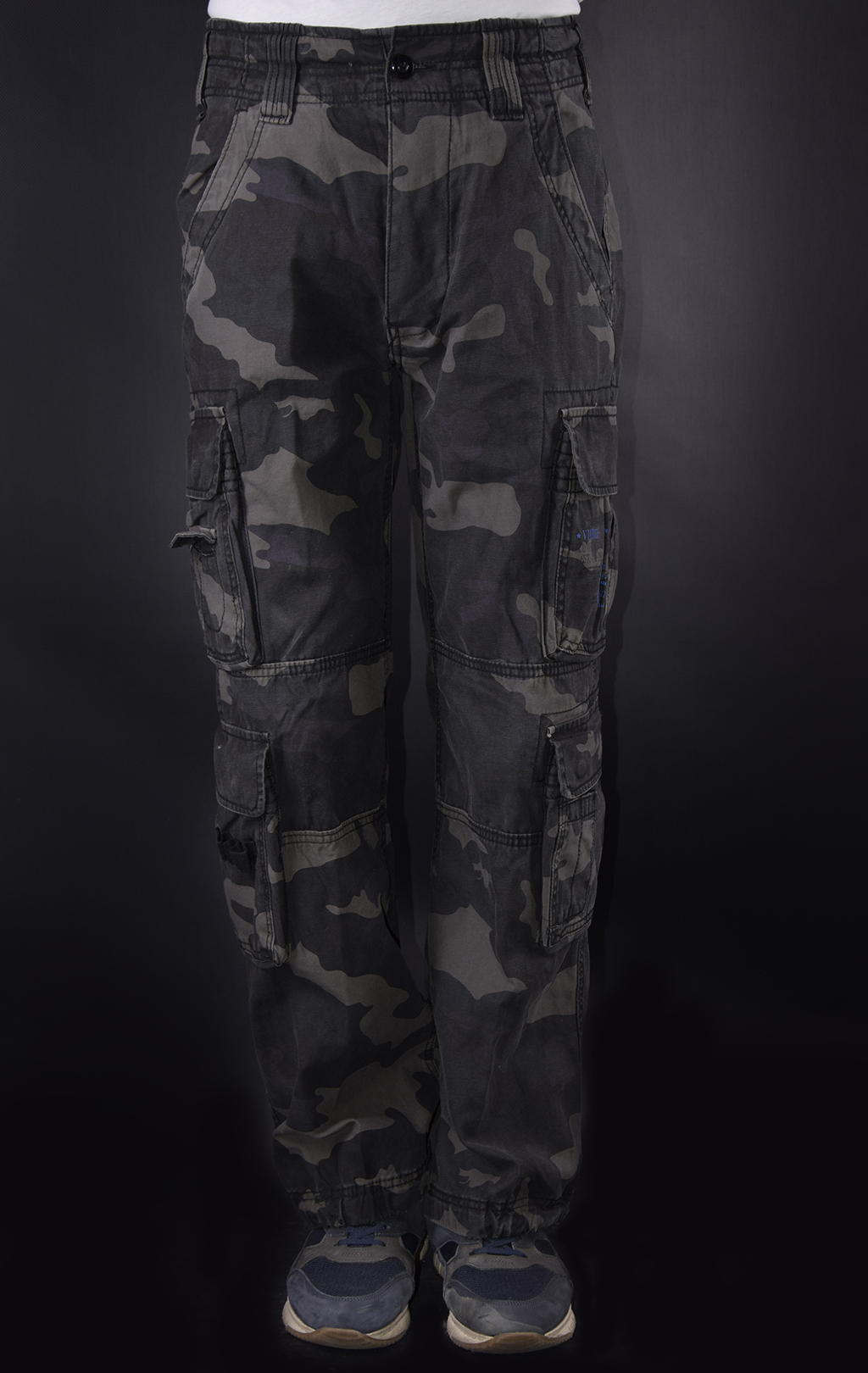 Брюки-карго BRANDIT Pure Vintage dark camo 