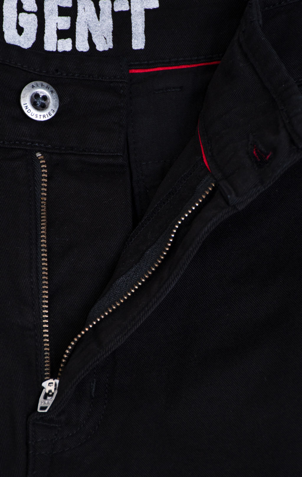 Брюки-карго ALPHA INDUSTRIES AGENT black 