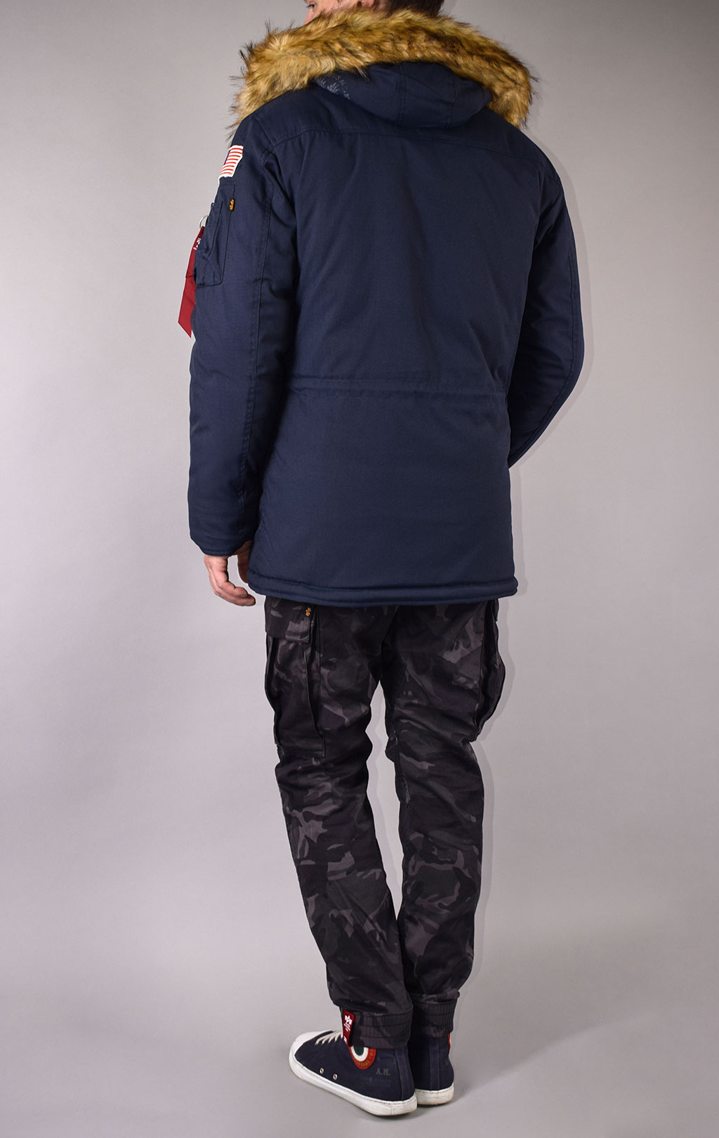 Аляска ALPHA INDUSTRIES POLAR rep. blue 