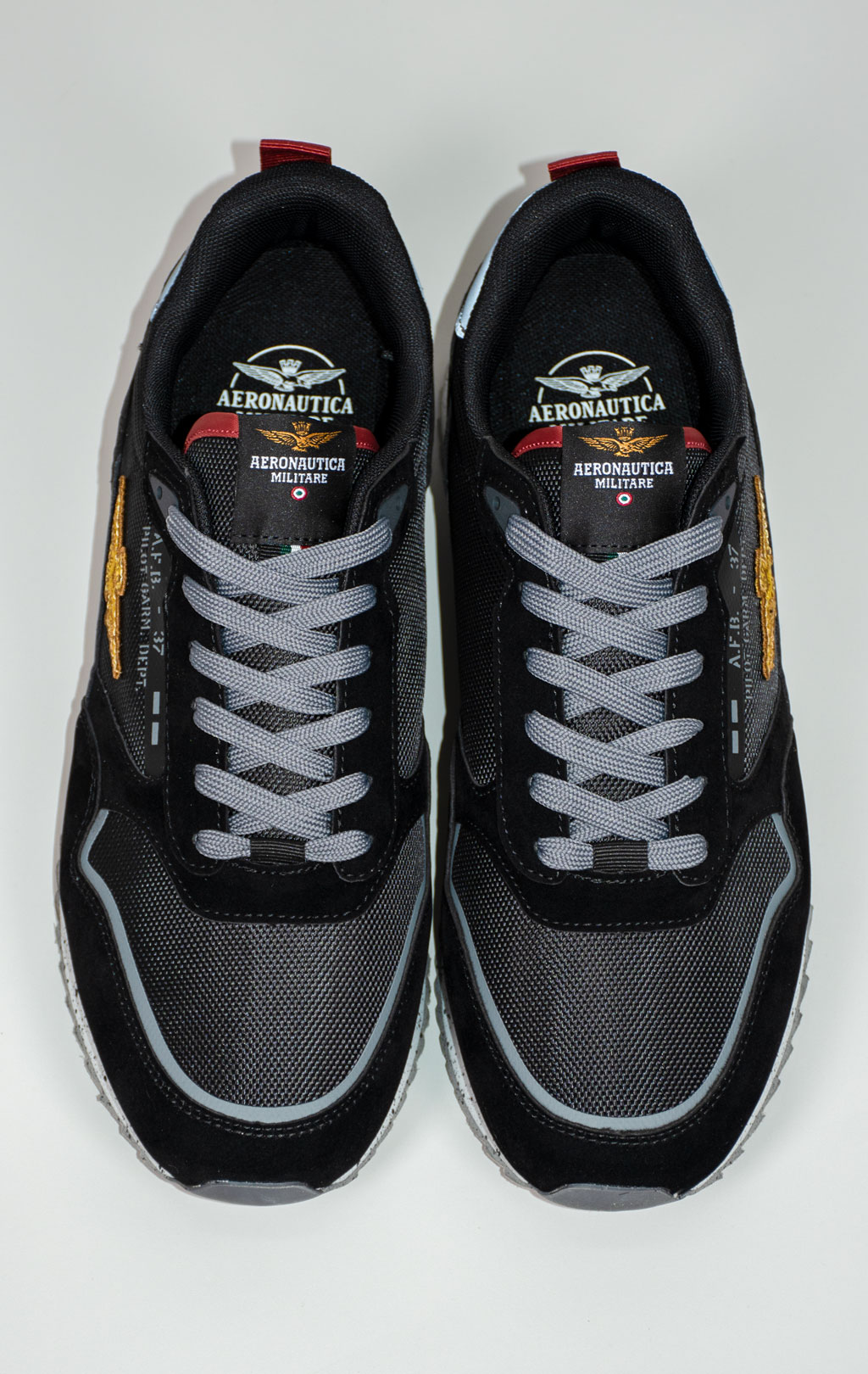 Кроссовки AERONAUTICA MILITARE (SC 0288) FW 25/26/CN jet black 