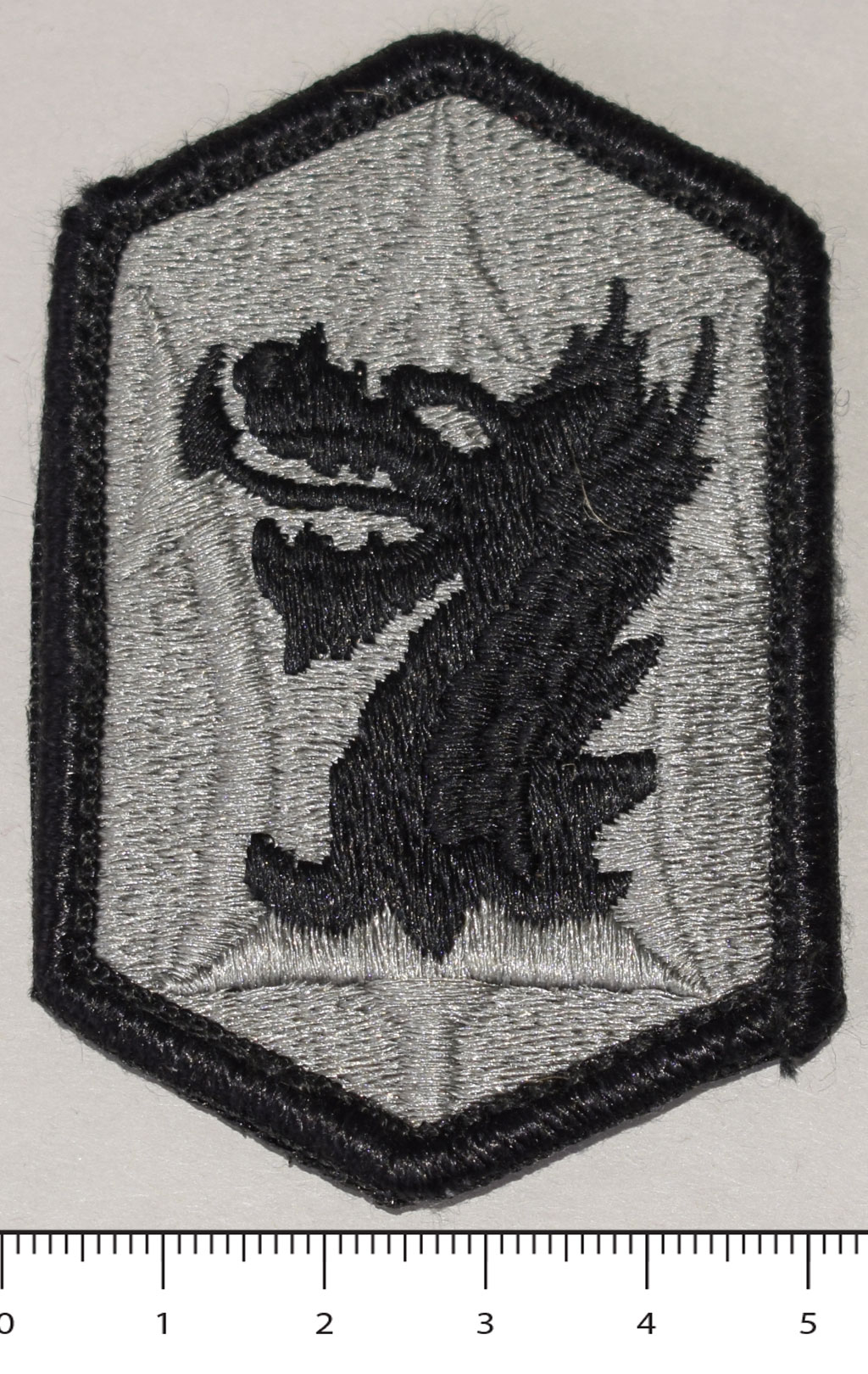 Нашивка нарукавная 631ST F.A. BDE foliage (072404) США