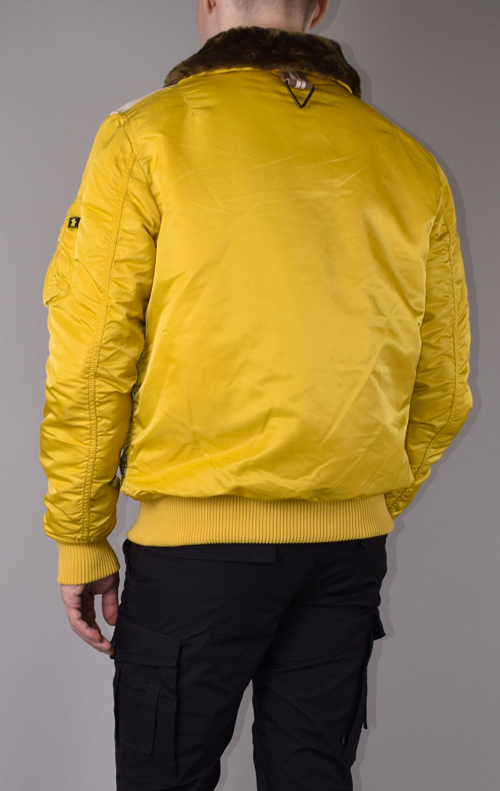 Куртка-пилот ALPHA INDUSTRIES INJECTOR yellow 