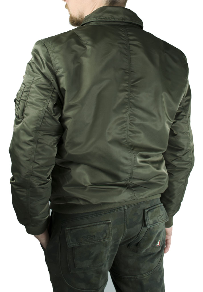 Куртка AERONAUTICA MILITARE verde militare (AB 1480) 