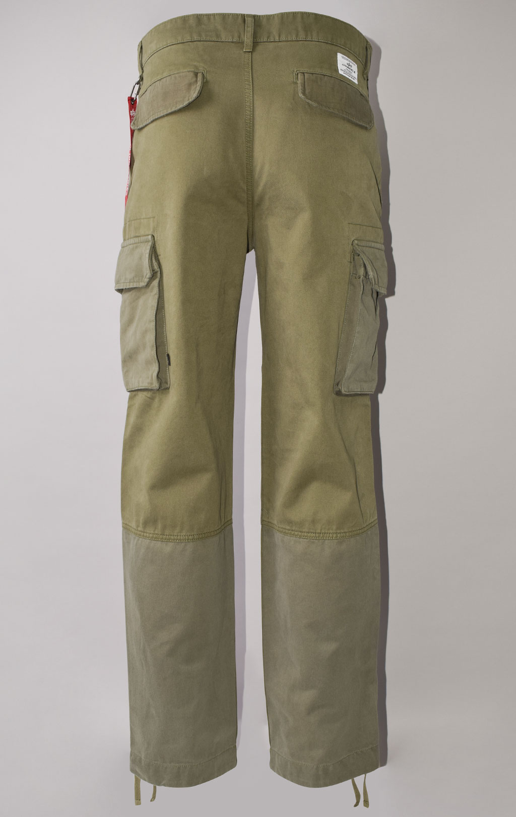 Брюки-карго ALPHA INDUSTRIES MIXED MEDIA CARGO PANT SS 23 OG-107 green 