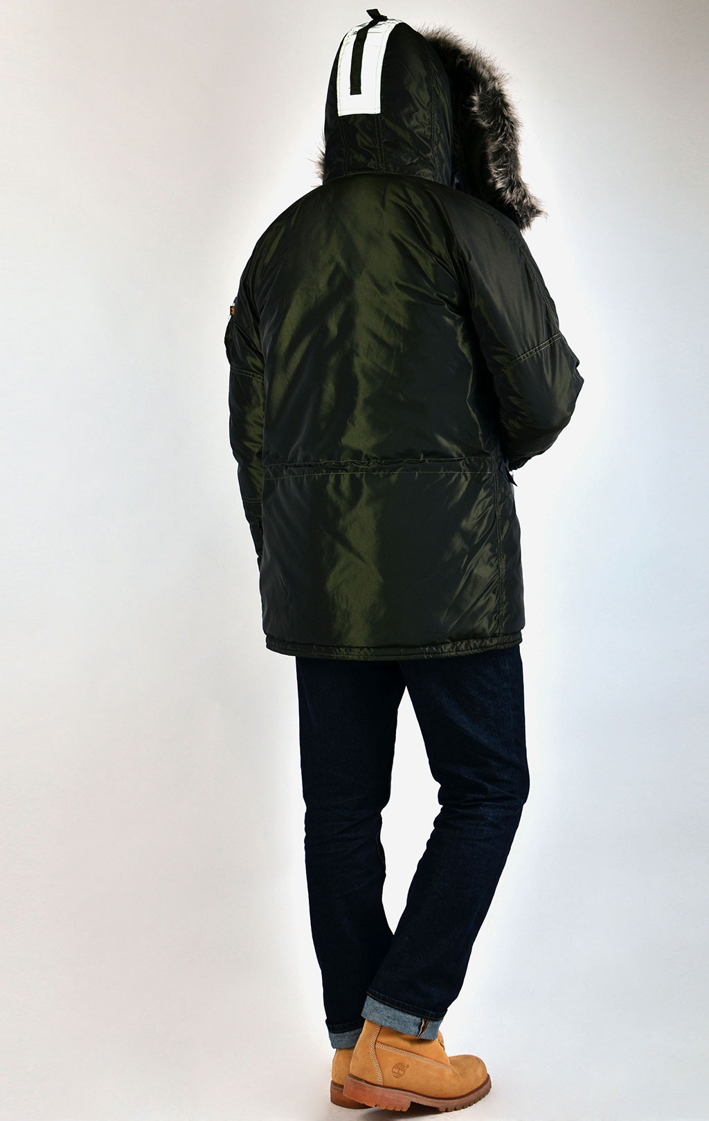 Аляска ALPHA INDUSTRIES R N-3B dark green 