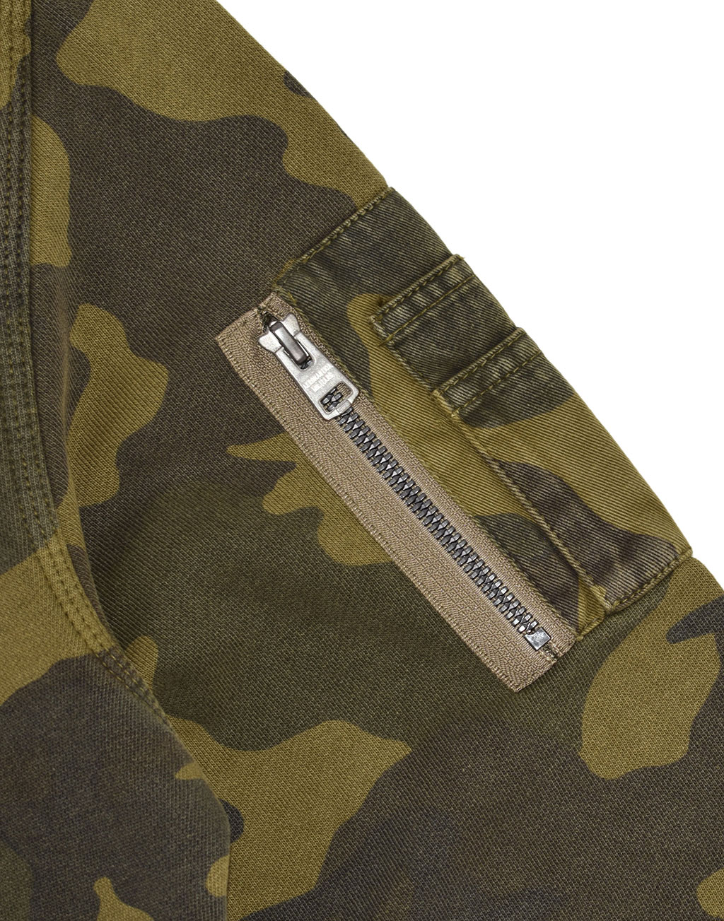 Толстовка AERONAUTICA MILITARE FW 19/20 camouflage verde (FE 1461) 