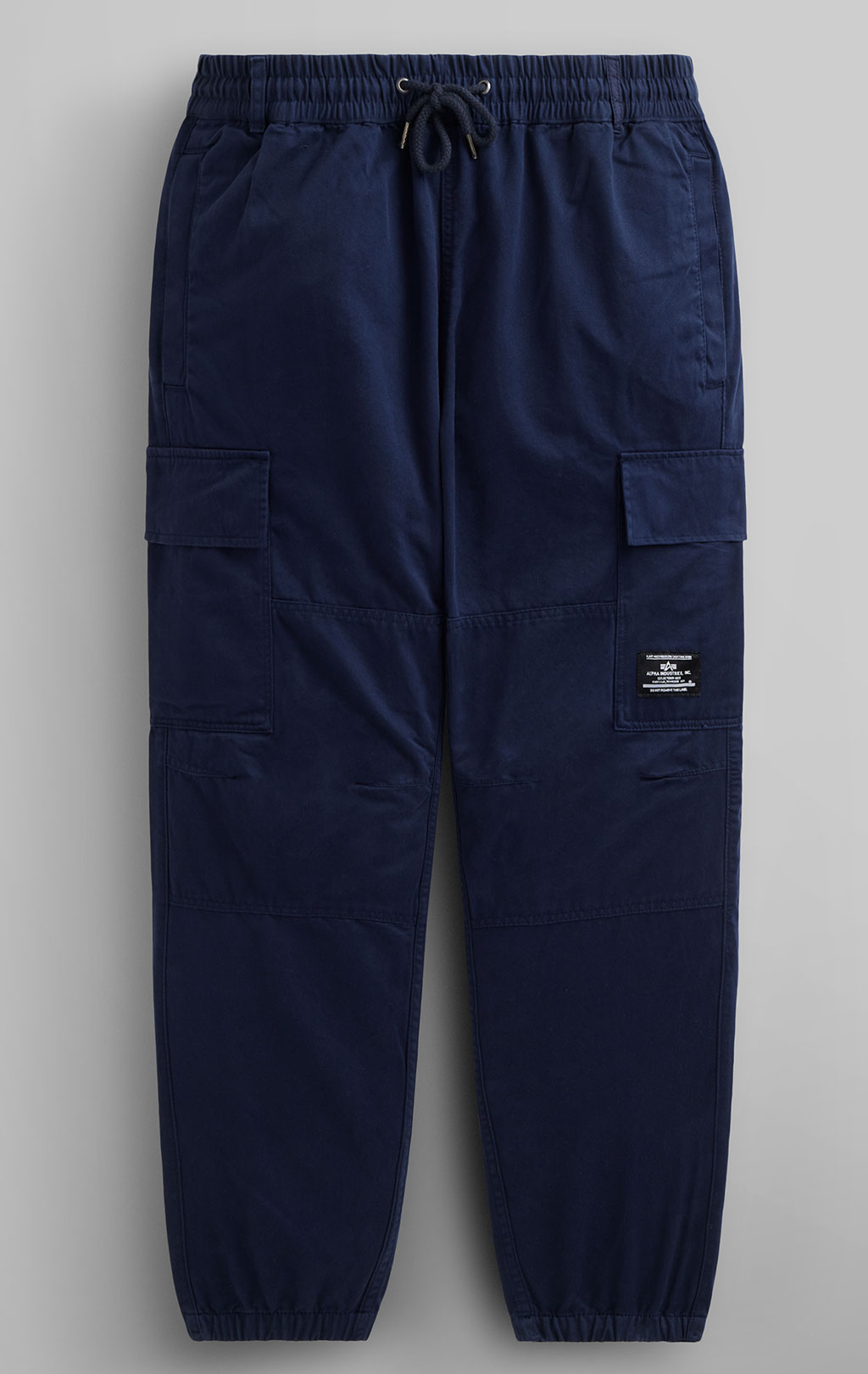 Брюки джоггеры ALPHA INDUSTRIES COTTON JOGGER SS 24 m replica blue 