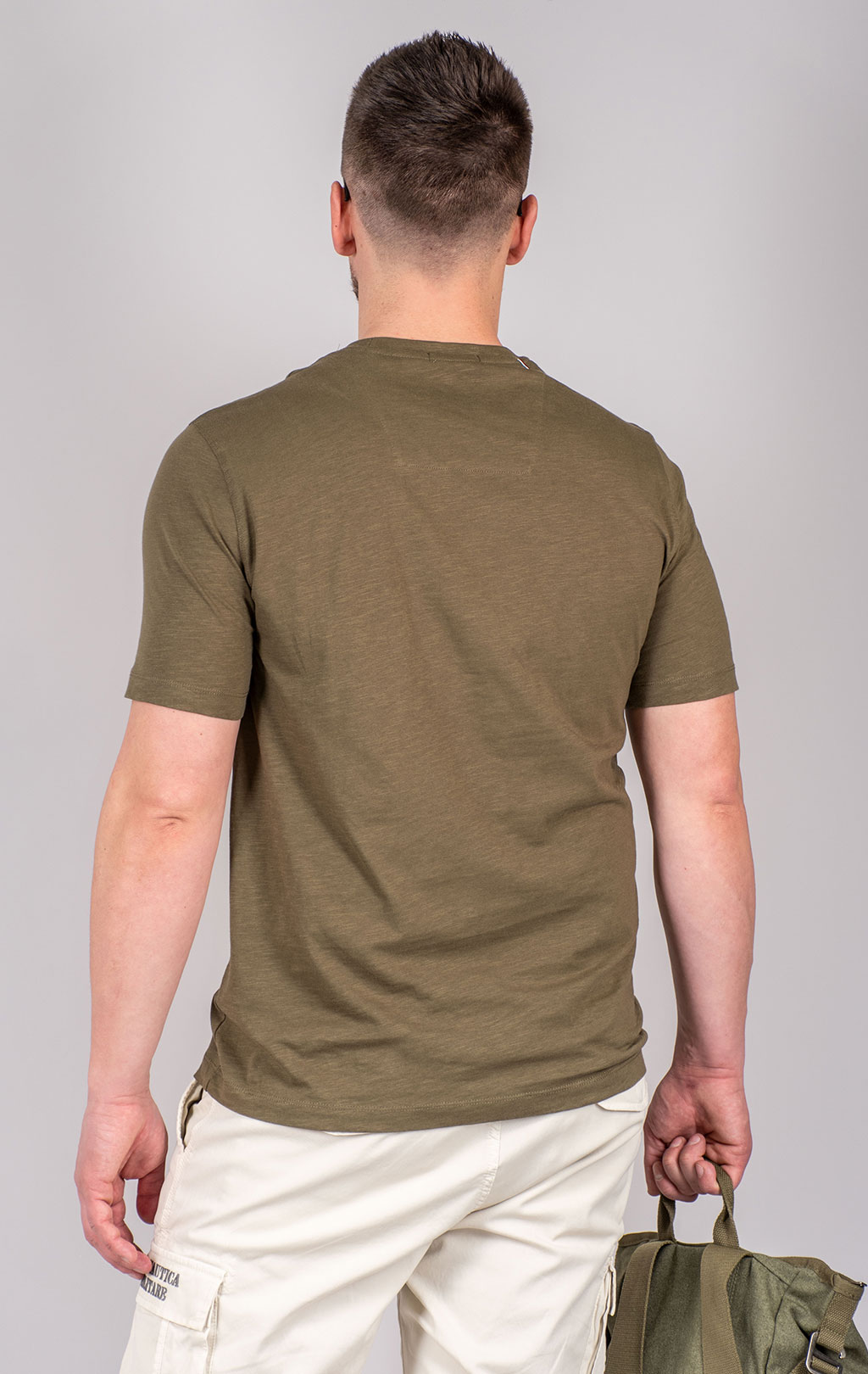 Футболка AERONAUTICA MILITARE SS 25 m/BD military olive (TS 2413) 