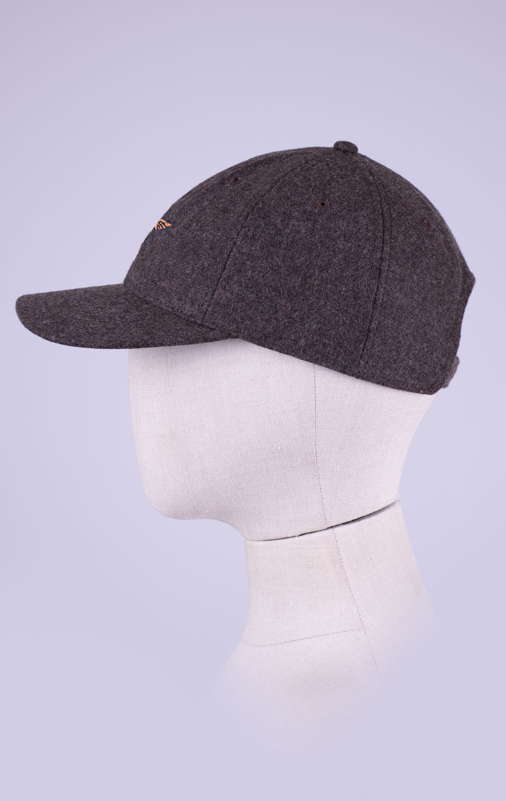 Бейсболка AERONAUTICA MILITARE шерсть FW 26/27/CN chestnut brown (HA 1269) 